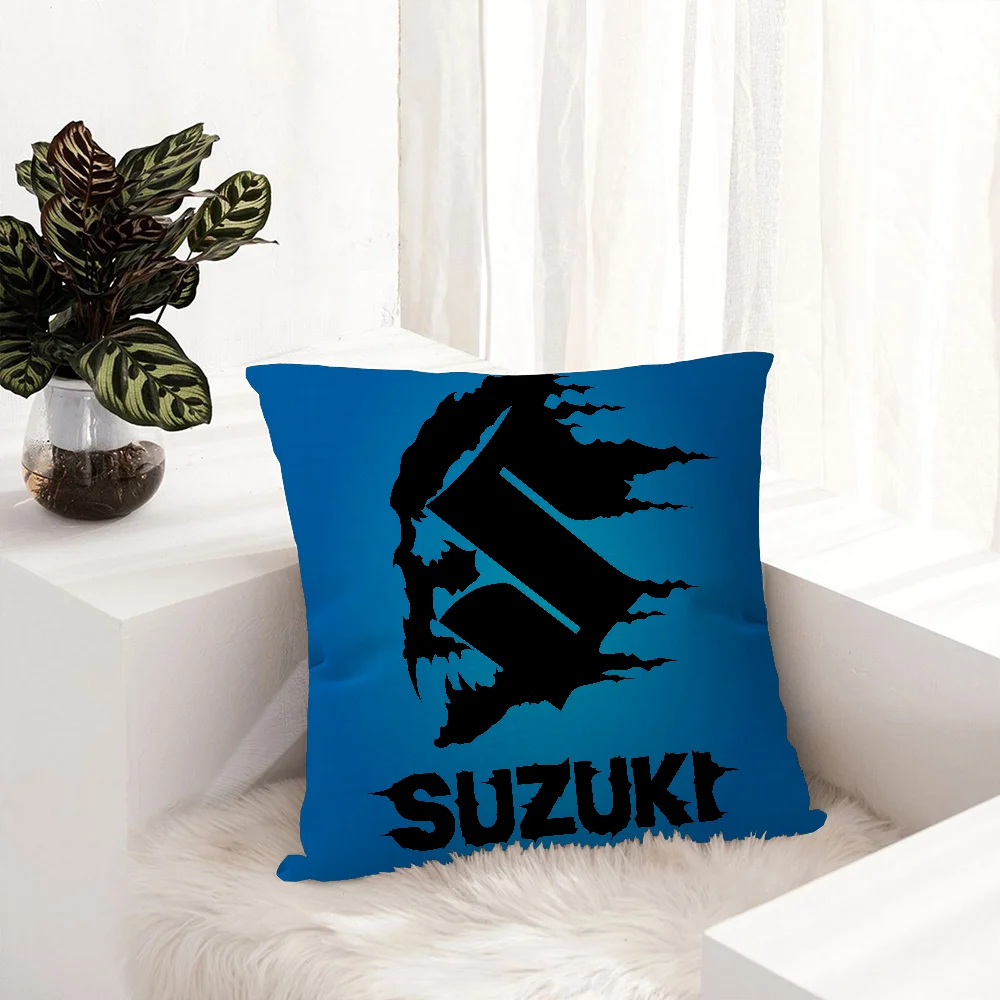 Suzuki Loge Cushion Cover Pillowcase Upholstery Sofa Throw Pillow Home Decor Pillowcas