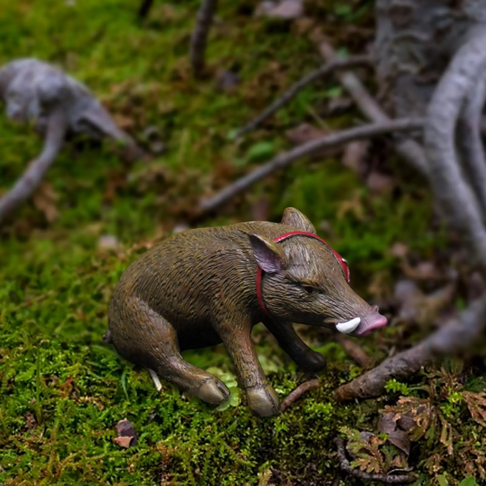 DIY Craft Pirate Boar Ornaments Garden Statue Party Favor Miniature Figurines Dollhouse Accessories Garden Figurines for garden