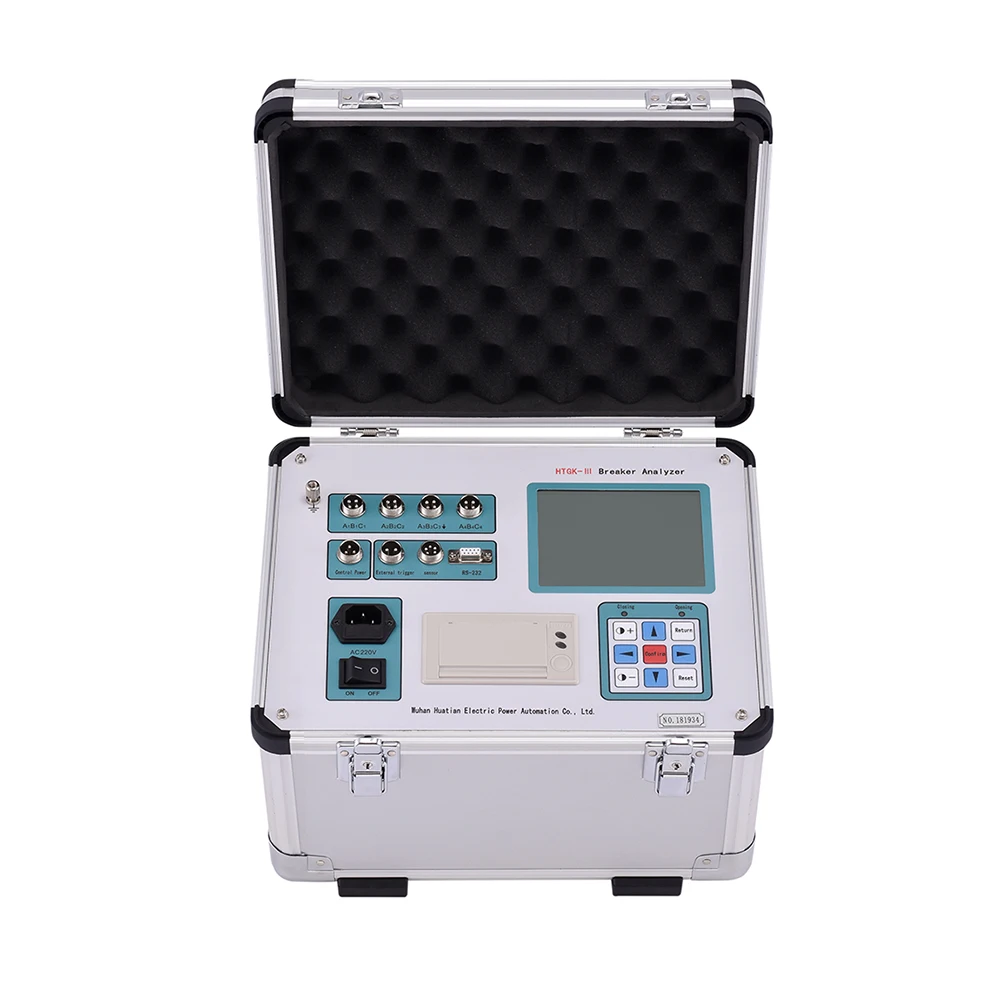 B UHV-403 Portable Switch Timing Characteristic Tester CB  Circuit Breaker Analyzer