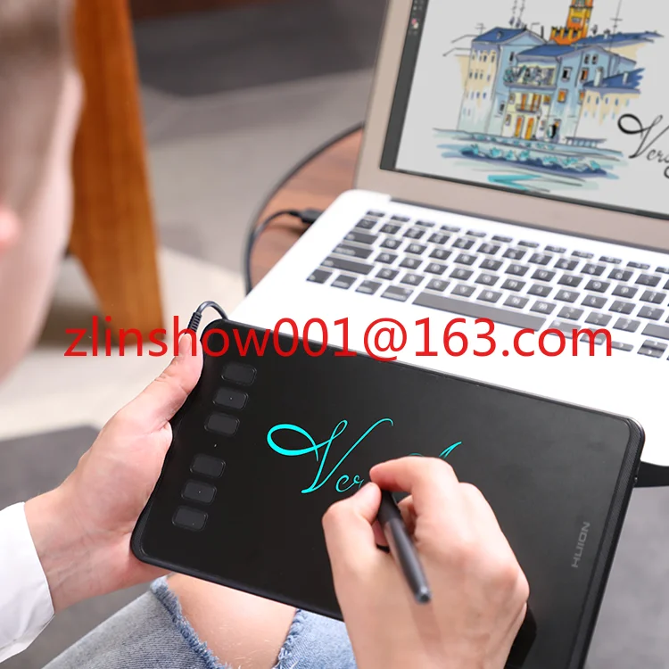 H640P Electronic Digital Pen Drawing Graphic Tablet Pc for Designer Animator Beginner