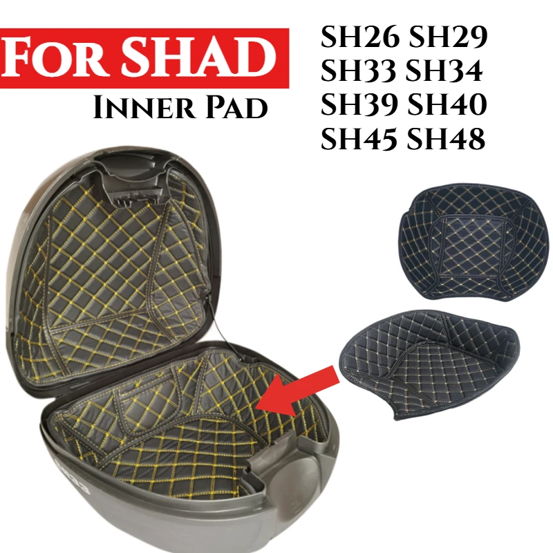 

Inner Liner Pads For SHAD SH26 SH29 SH33 SH34 SH39 SH40 SH45 SH48 Motorcycle Rear Seat Trunk Bag Portable Lining Protector