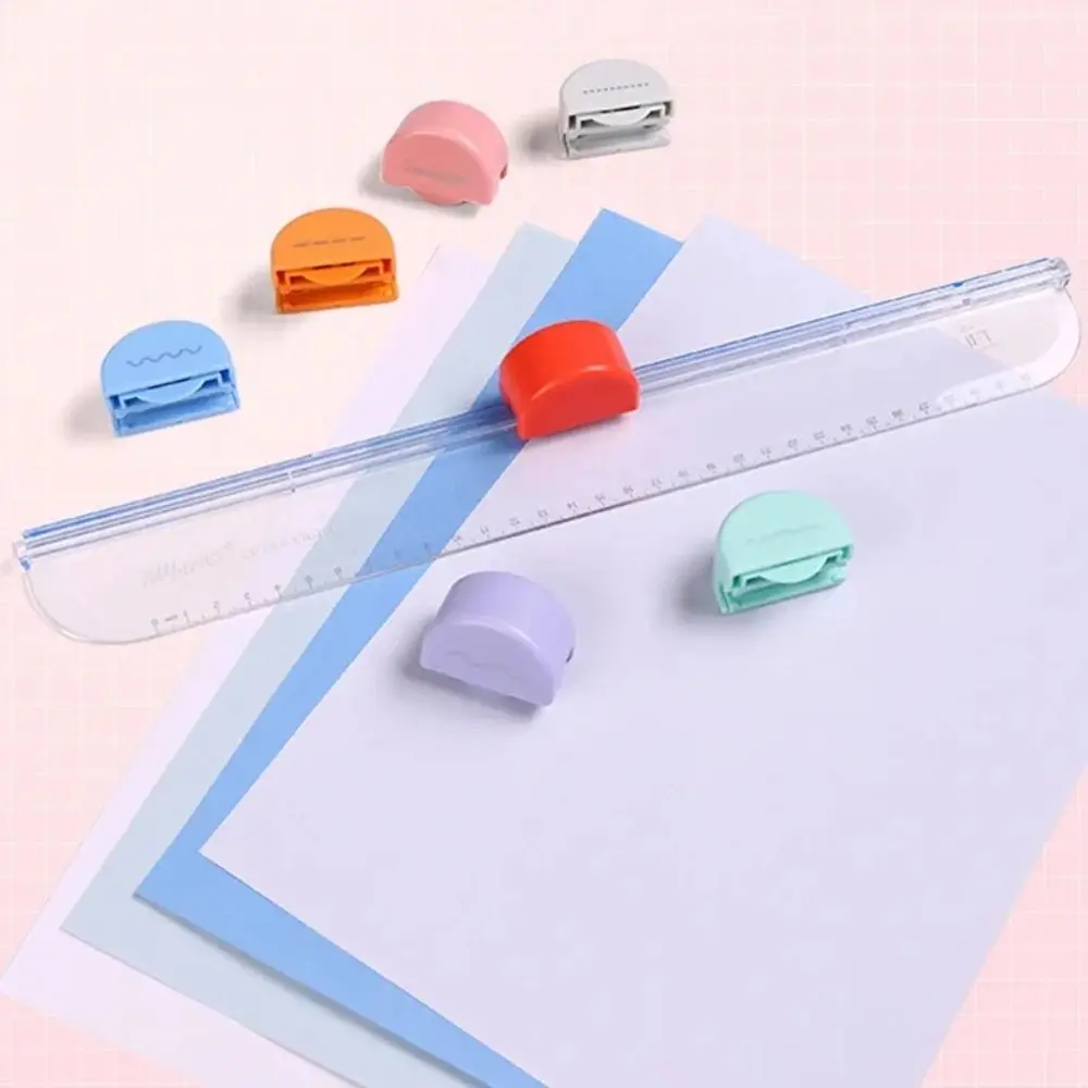 DIY Decoration DIY Cutting Head Paper Trimmer DIY Crafts Tool Paper Cutting Tool Multi-shape Multifunctional Round Cutters Head