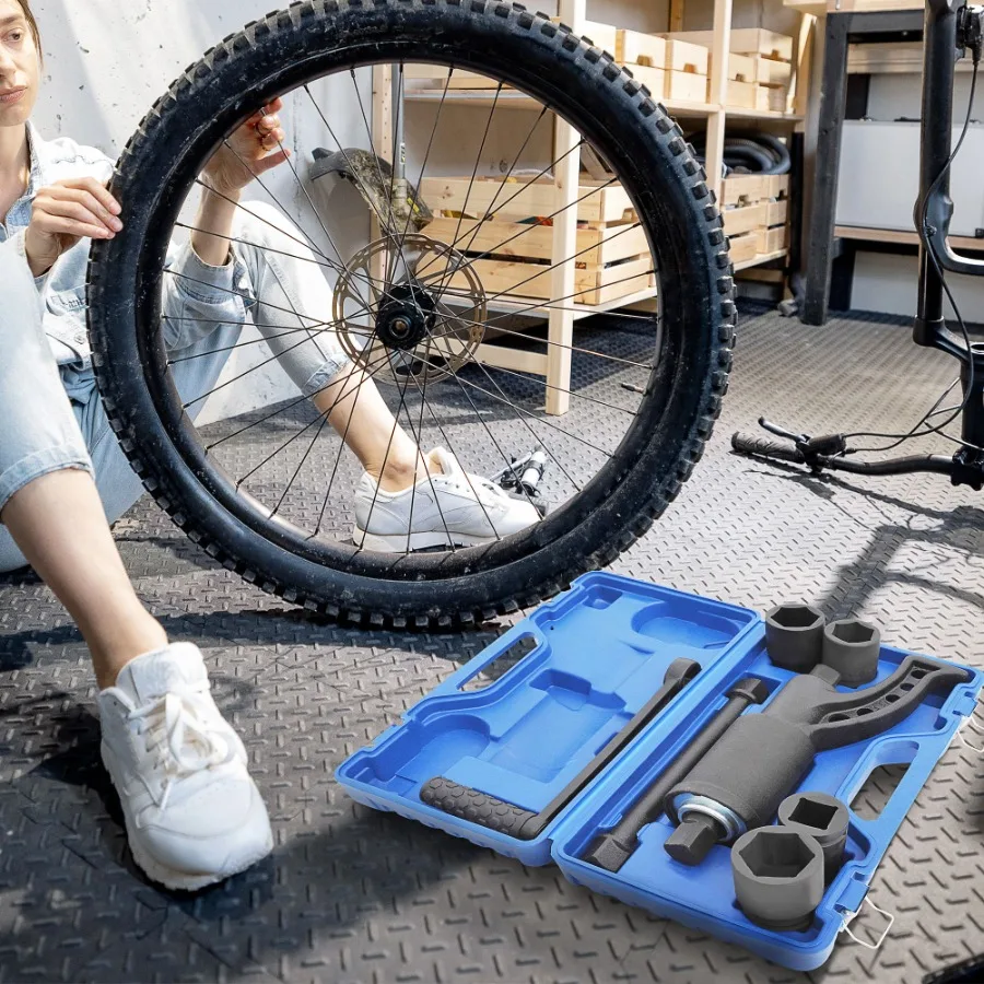 

Heavy Duty Torque Multiplier Lug Wrench Set Highquality Steel Wrench Set for Trucks Labor Saving Wrench Tool with Carrying Case