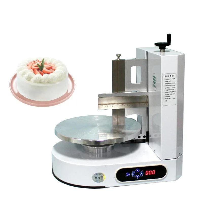 

Bakeware Smoothing Decorating Tool Automatic Adjustable Cake Scraper Automatic Round Cake Cream Coating Edge Polisher