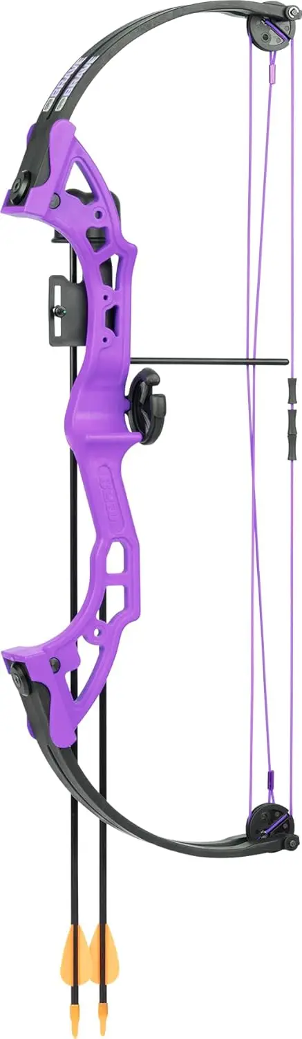 

Youth Compound Bow for Beginners 26" Axle-to-Axle with Arrows