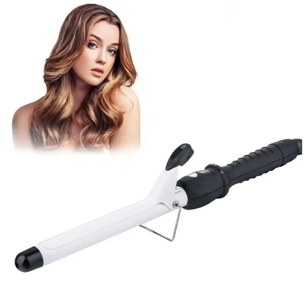 

Электрическая плойка для завивки волос 28 мм с пластиковым корпусом, защитой от ожогов, изолированным нагревательным элементом и вращением на 360 градусов