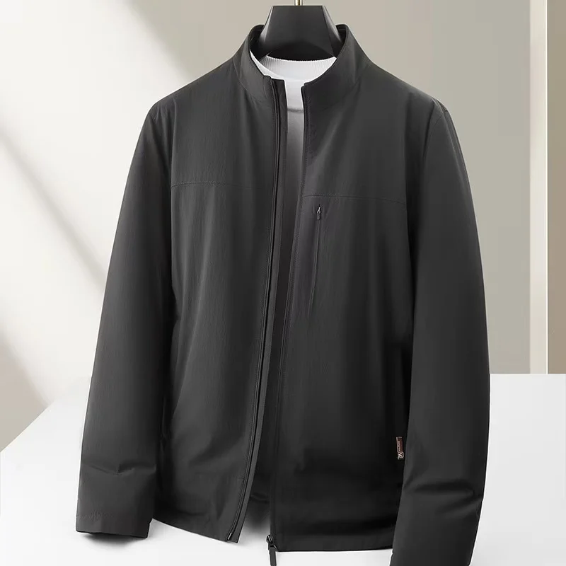 Autumn/Winter New Men's Goose Down Jacket Thickened Warm Business Leisure High Quality Stand up Collar Goose Down Inner Tank Coa