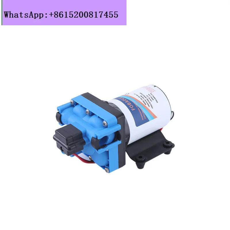 

13.5 liters DC electric high pressure diaphragm pump RV booster 12V/24V bathroom self-priming pump