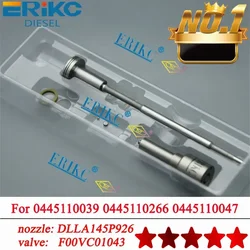ERIKC 0 445 110 047 인젝터 수리 키트 DLLA145P926 밸브 F00VC01043 E39 E46 330d 530d X5 730d 7785984 BMW 0445110047 호환