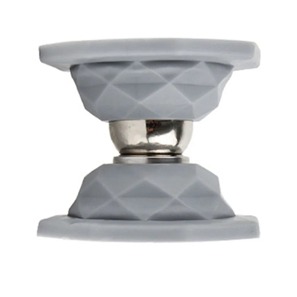 Gate Suction Door Stop Wear Resistant Easy Installation Home Magnetic Silicone Stainless Steel Children Room Compact