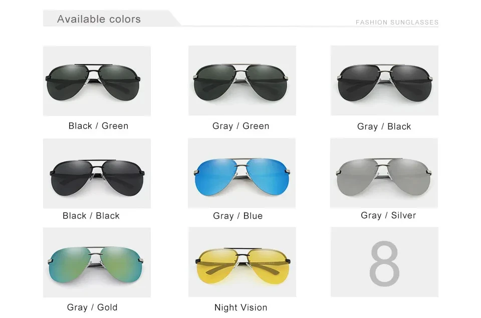 GXP Pilot Randlose Sonnenbrille Polarisierte UV400 Anti-reflexion Trendy Fahren Gläser Frauen Retro Ultraleicht Outdoor Brillen – Detail 2
