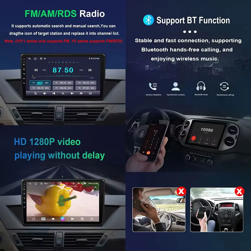 車のマルチメディアプレーヤー,Android,HDタッチスクリーン,インテリジェントビデオ,ラジオ,Bluetooth, GPSナビゲーション,Opel corsa e,2015-2019