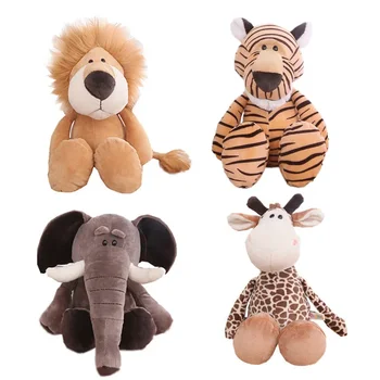 Soft Jungle Animal Plush Toys 1