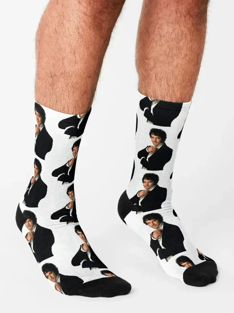 Colin Firth as Mr Darcy in Pride & Prejudice Socks المضادة للانزلاق لكرة القدم kawaii مشرق الرباط لوكس السيدات الجوارب الرجالية