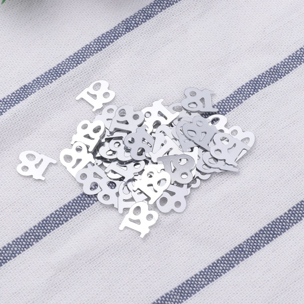 

1200pcs Number Sequins Confetti for Party Birthday Anniversary Decorations Reusable Premium Material Sprinkle Tables Surfaces