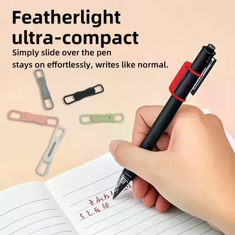 2/3/6 قطعة المغناطيسي متعدد الوظائف سيليكون قابل للتعديل حامل قلم اللوحي ثابت اللمس القلم كليب لمنظم اكسسوارات المكتب #2