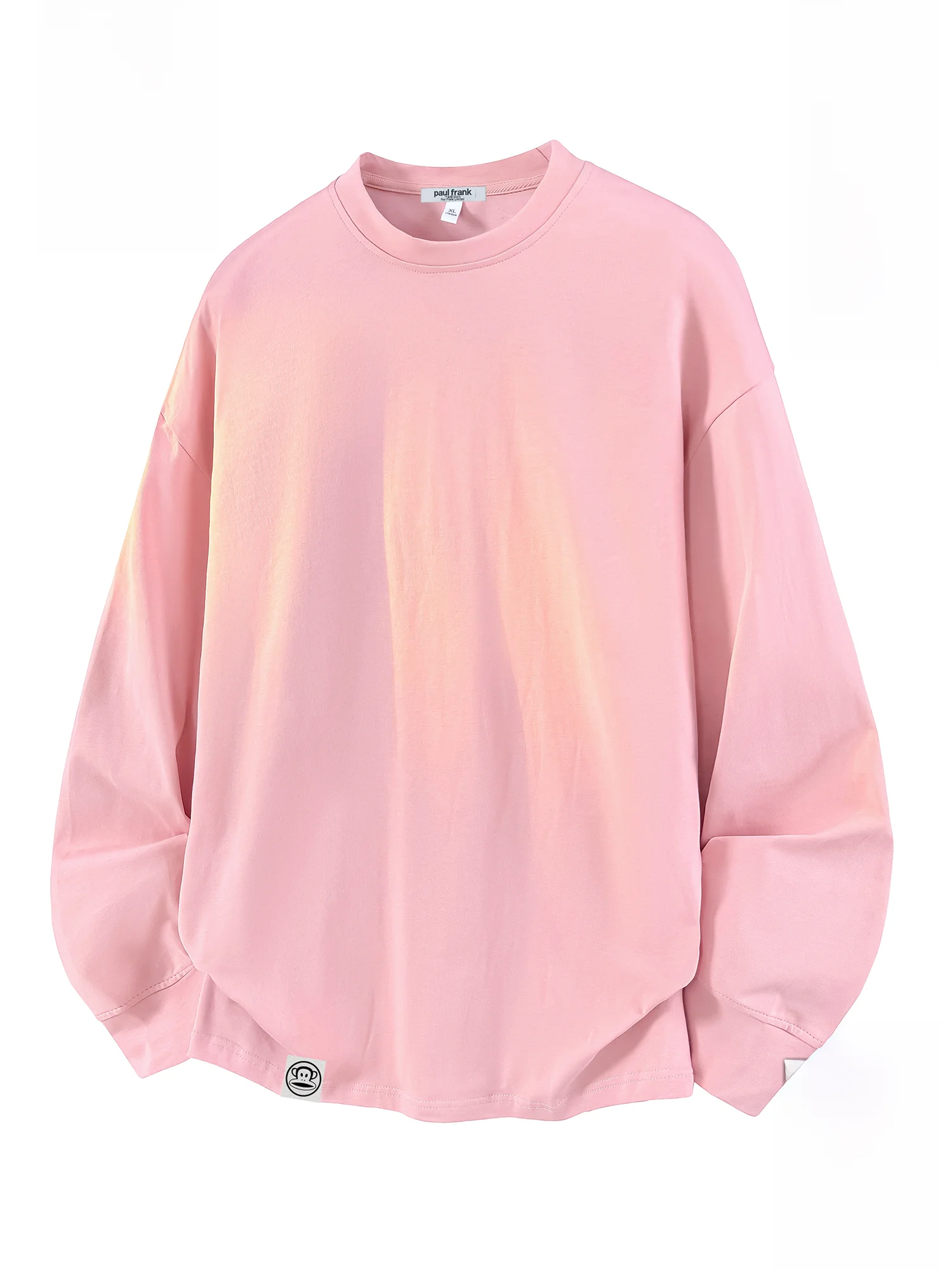 

Зимняя утепленная футболка с длинным рукавом для мужчин, свободного кроя, с круглым вырезом, на флисовой подкладке, повседневный топ, мягкий, удобный, из полиэстера