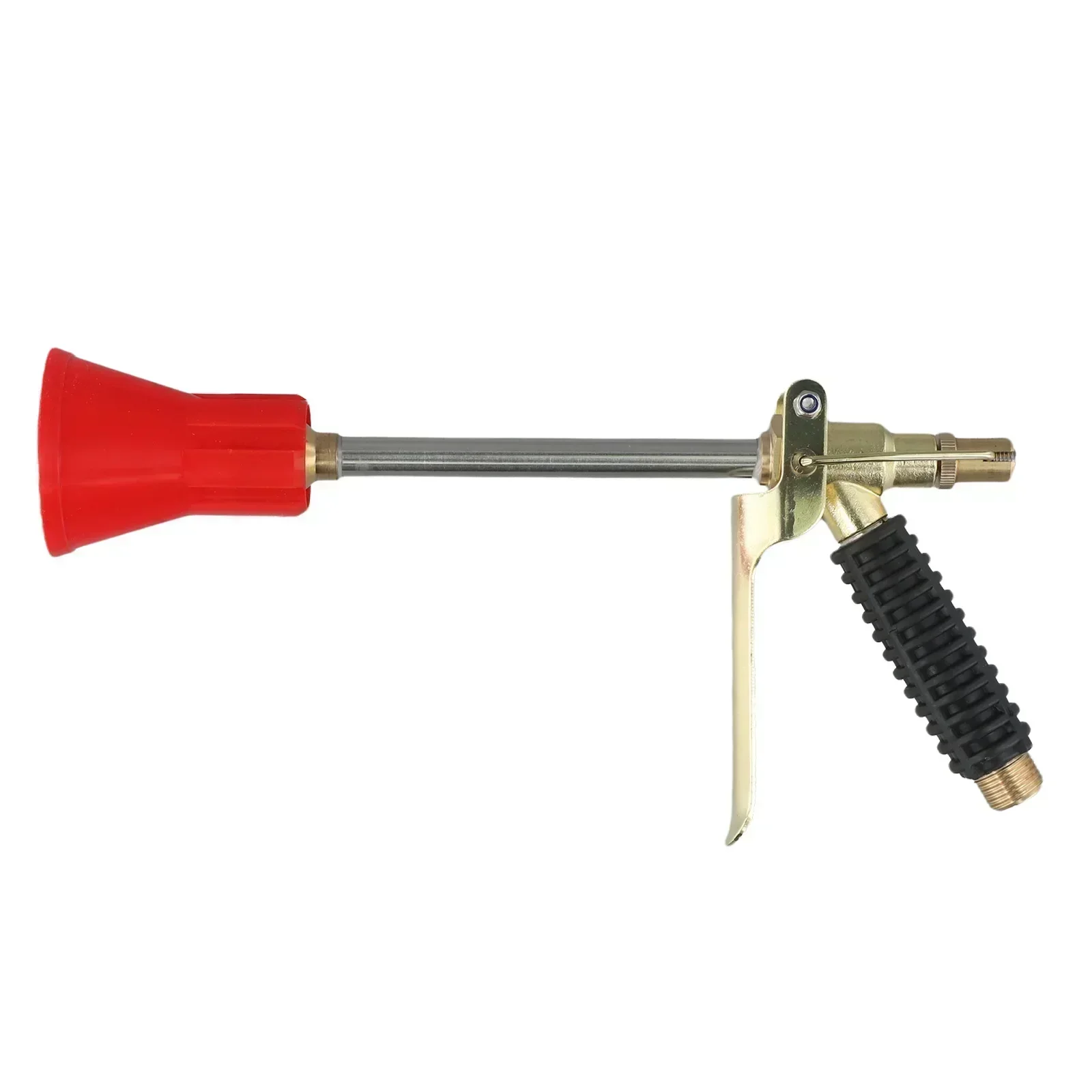 

Big Red Hat Garden Irrigation Copper High-Pressure Sprayer Rotating Atomizing Sprayer Windproof Effect Fine Atomization