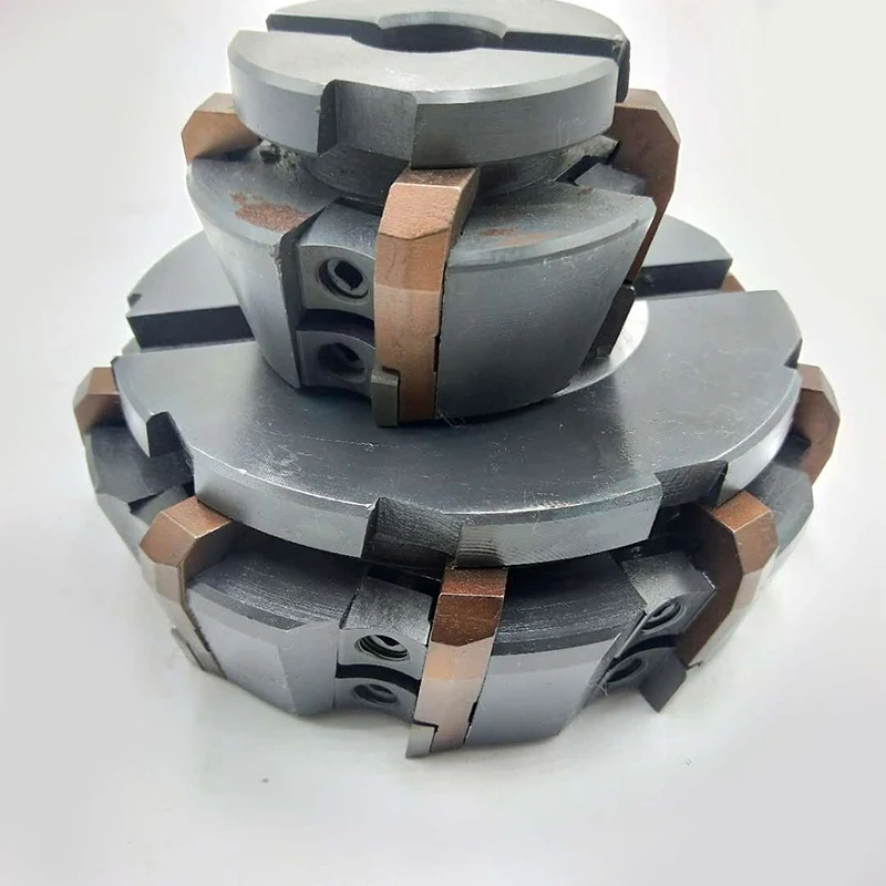

Two Sides CNC Face Milling Cutter Disc 100 125 160 200 250 315mm Indexable Slot Grooving Mills Dies e
