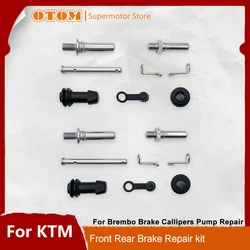 OTOM Motorcycle Front Rear Brake Repair Kit Caliper Pump Maintenance Rubber Sleeve For Brembo KTM SXF EXC XCW HUSQVARNA FC FE TC