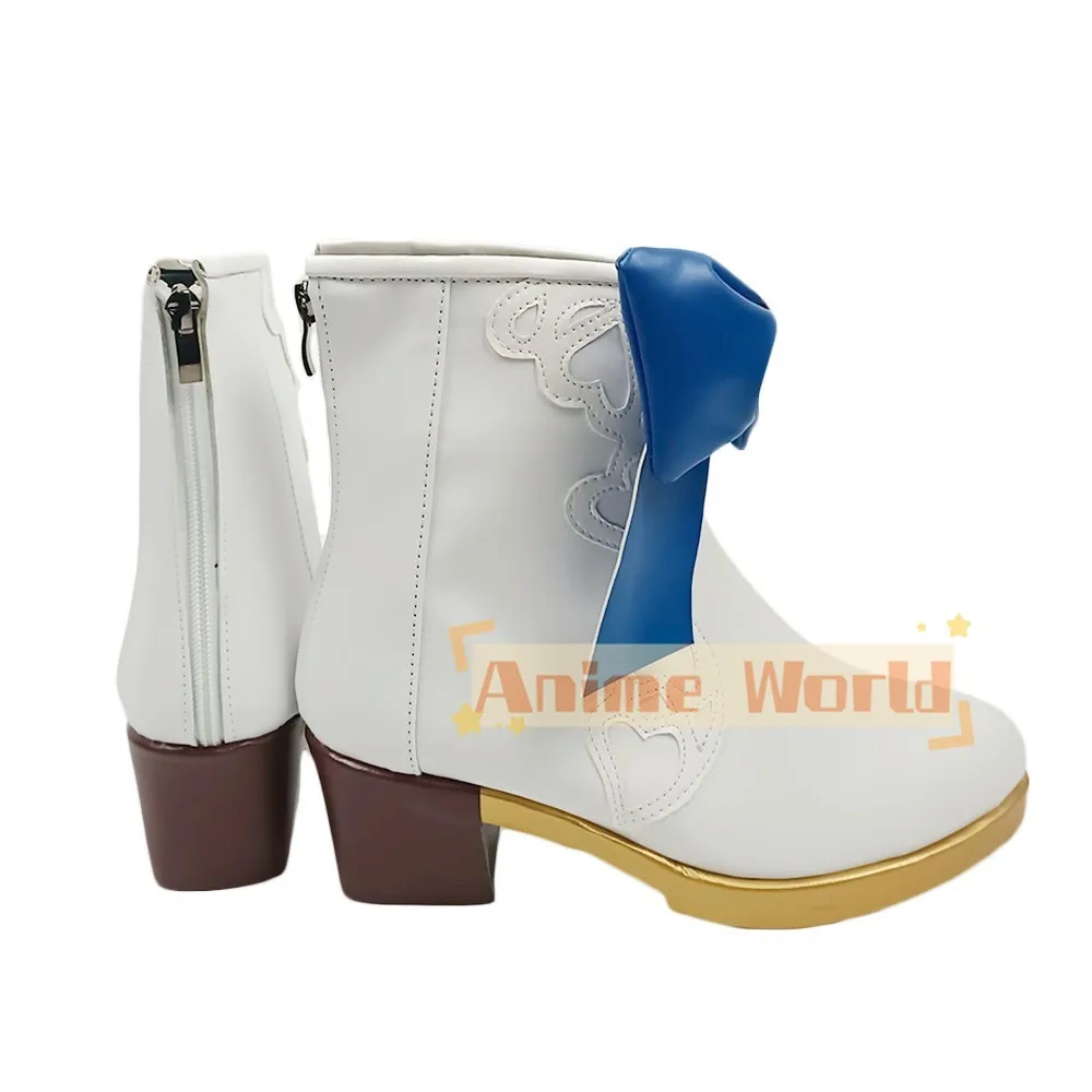 Gioco Anime Umamusume Pretty Derby Fine Motion Scarpe Cosplay Stivali Bambini adulti Accessori per costumi da festa di Halloween Puntelli