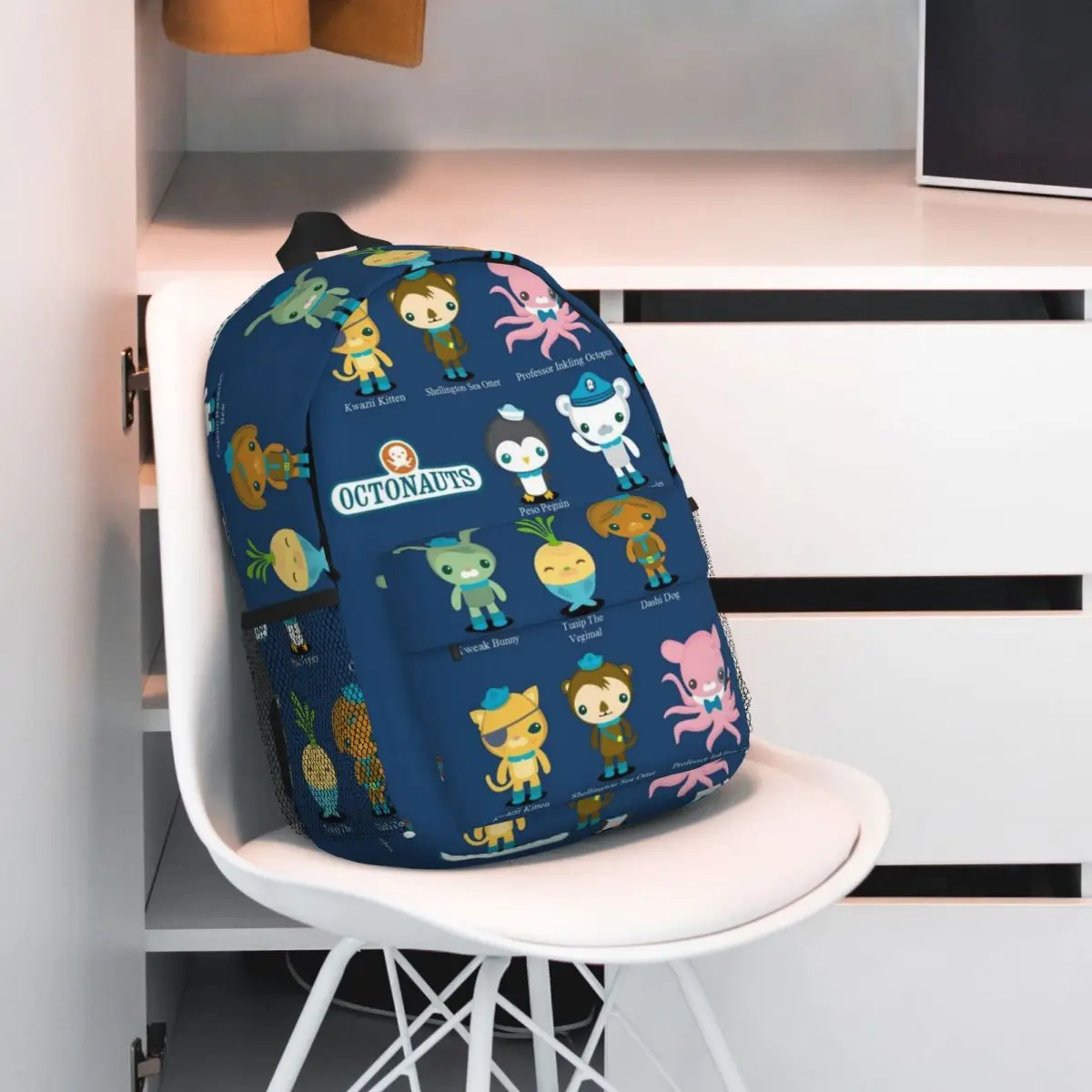 Octonauts デザインバックパックホット販売デイパック大容量男の子女の子ブックバッグショルダーバッグ男性女性子供スクールバッグ