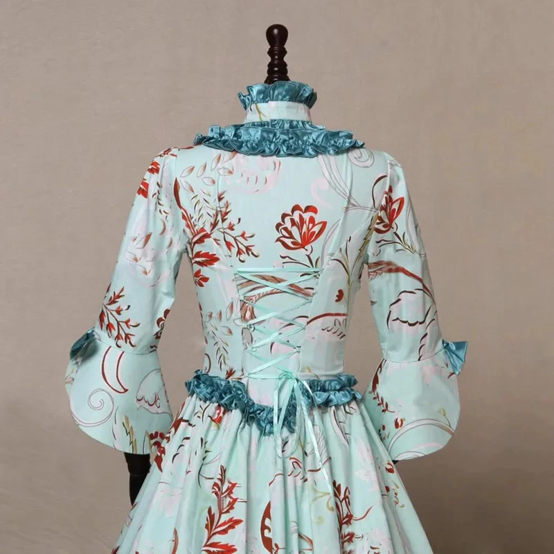 

x;3,c'5\b/ Women Medieval Renaissance Retro Gown Long Dress Wizard Cosplay Clothes Victorian Gothic Steampunk Vintage 5'g,\j'8/