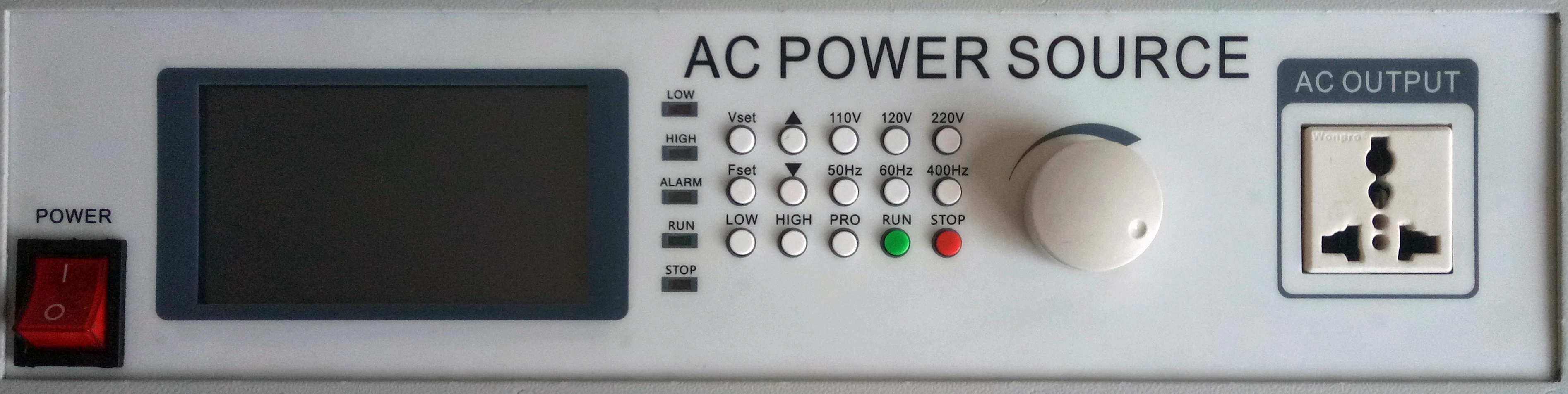 AC Power Quelle PA9520 0-300V 0-2KW einphasig drei phase Programm Steuerung Variable Frequenz AC Netzteil