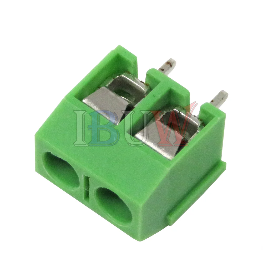 10PCS KF7.62 KF103 KF126 KF128 KF129 KF300 KF301 KF350 connector PCB screw terminal block connector 2PIN 3PIN Green Blue