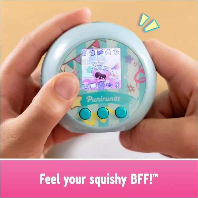 Punirunes Zachte Puni Huisdier Machine Kinderen Voeden Interactieve Puni Tuo Mogozi Beeldje Model Terug Naar School Anime Speelgoed