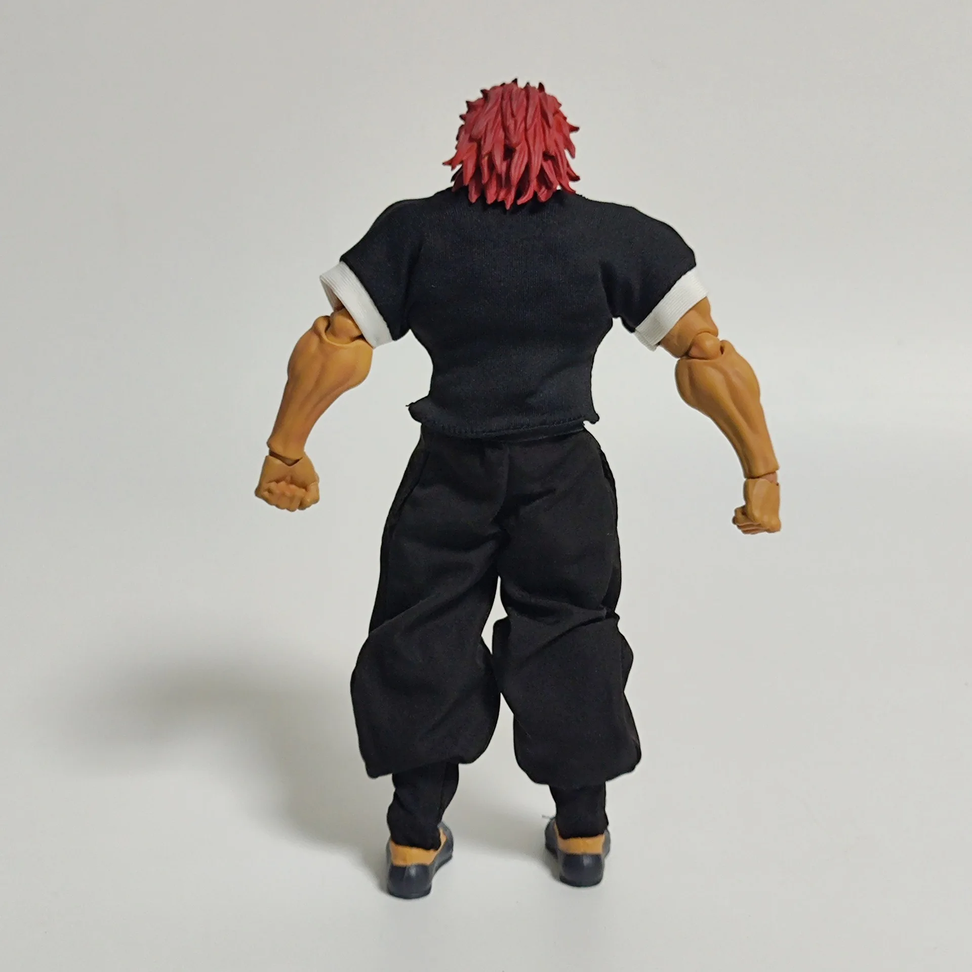 Maßstab 1:12 Hanma Baki Hanma Yujirō Yuujiro Gelenk-Actionfigur, Modellsammlung, Spielzeug, 18 cm, in Einzelhandelsverpackung