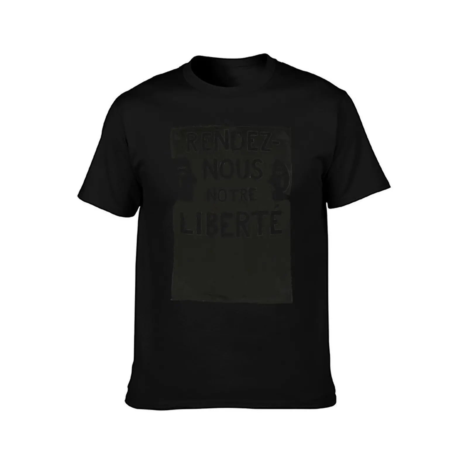 Rendezvous-nous Notre libertè - French Dispatch T-Shirt sweat custom t shirt t shirt for men