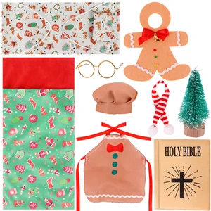 Set Weihnachtspuppenzubehör für Barbie Doll Kleidung Kleid Elf Puppe, Spielzeug für Mädchen, kostenloser Versand, Weihnachtsgeschenk 12 Hauptverkäufe Barbie Kinderkleidung - №8