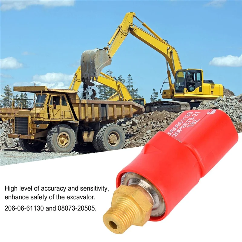 

Цельный переключатель давления, датчик давления масла, красный пластиковый экскаватор, принадлежности