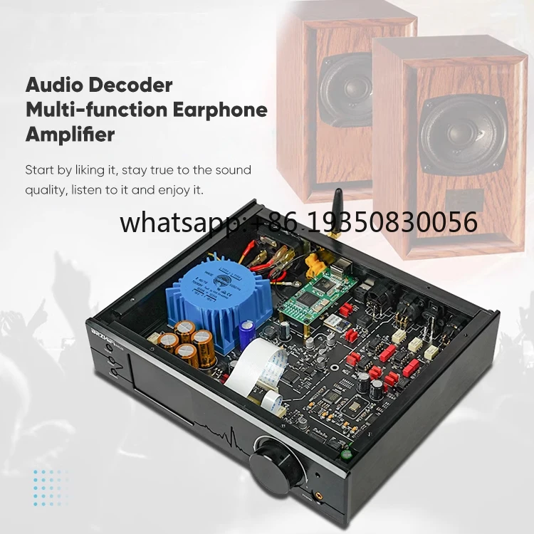 BRZHIFI New NXC02 Dual Core ES9038PRO Digital Audio HIFI Fever Grade Decoder BT5.0 DAC