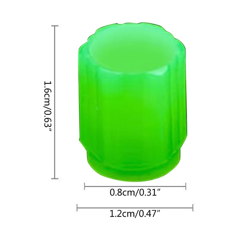 QM светящиеся колпачки клапанов, флуоресцентные ночные светящиеся колпачки для колес автомобиля и мотоцикла, шины ValveCap