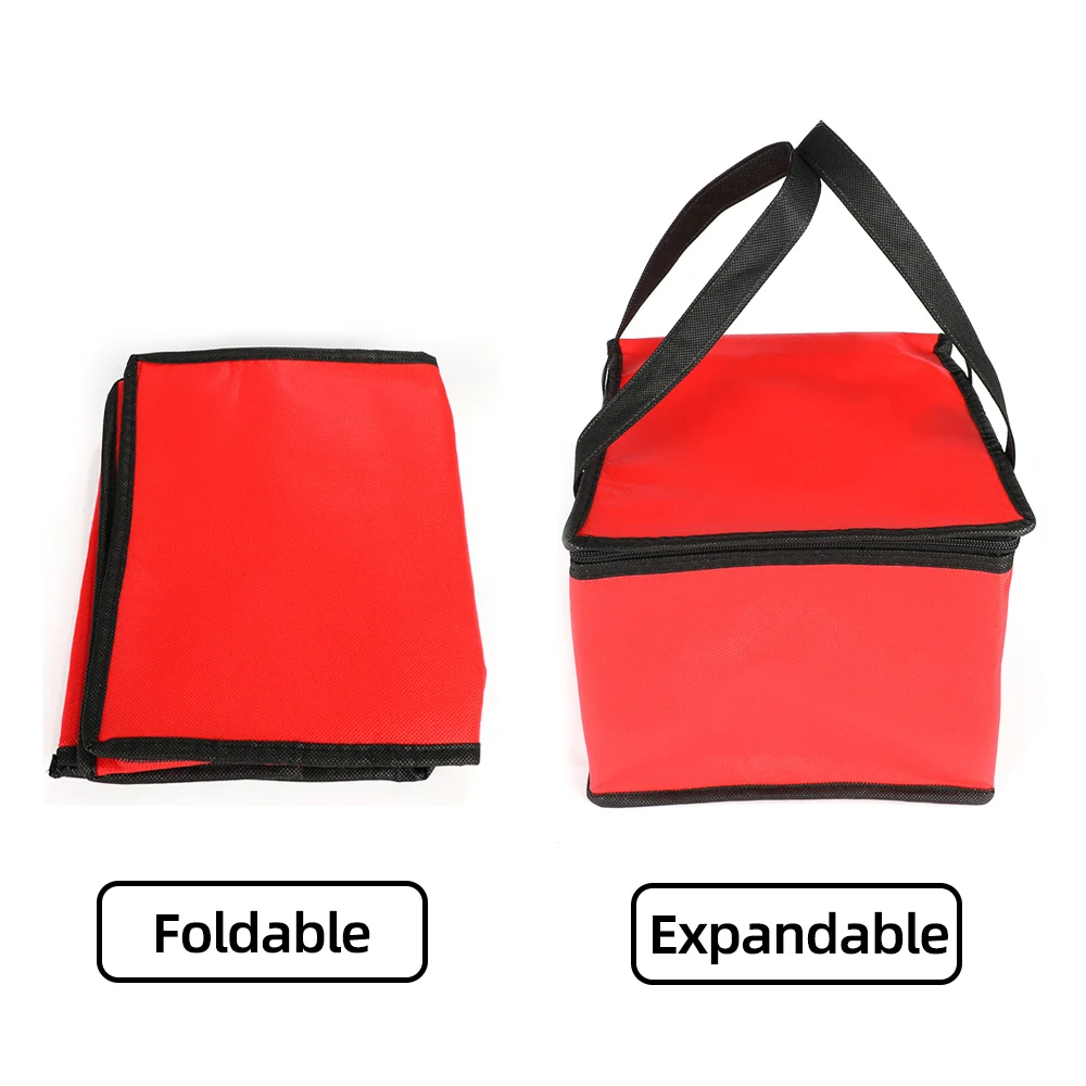 Portable Thermal Insulated Cooler Box Large Capacity Picnic Lunch Bag Multi-color Folding Waterproof Fresh Keeping Food Bag Case