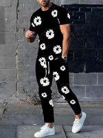 A 3D printed casual fashionable breathable and lightweight outdoor men's suit for the summer of 2025