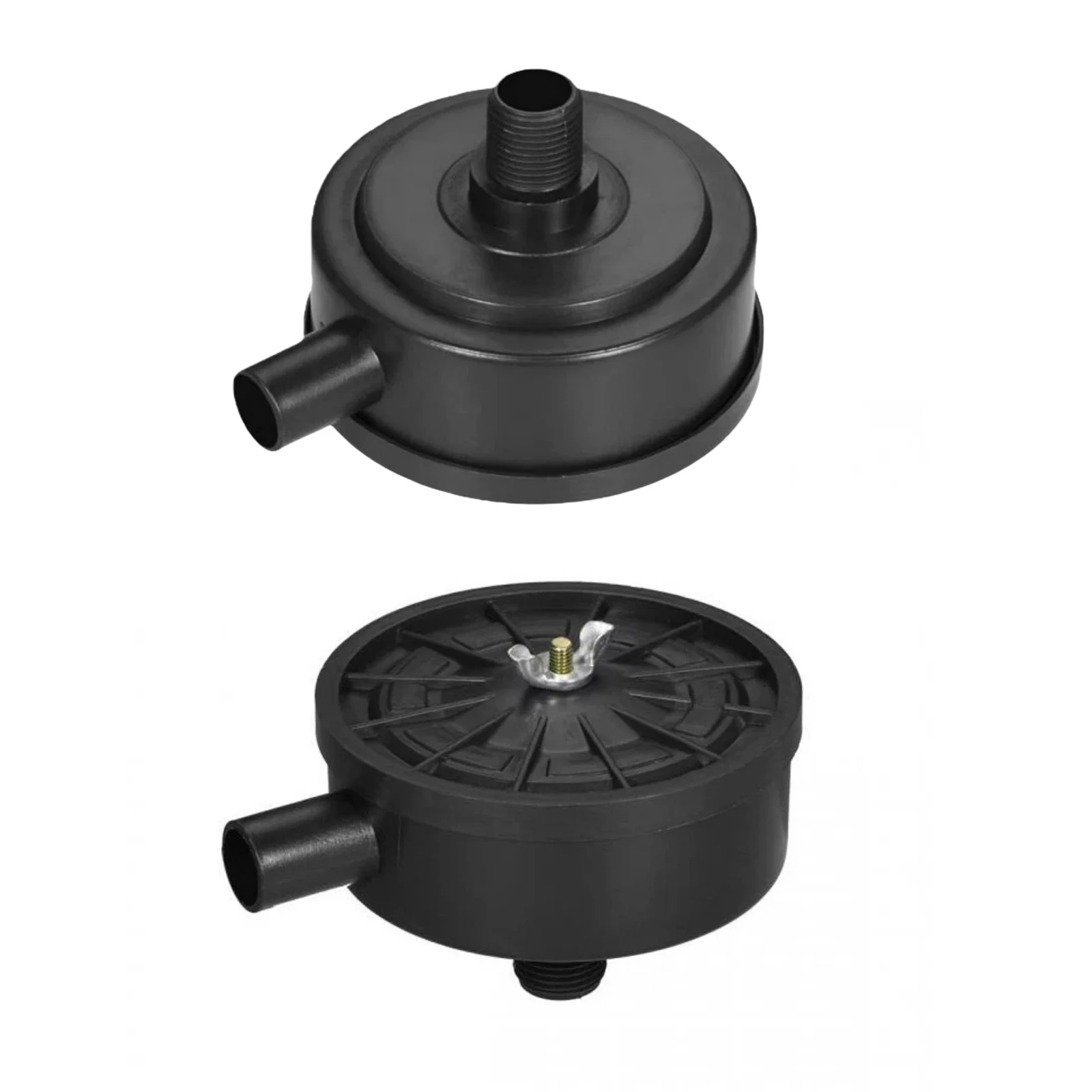 2 Pack Air Compressor Intake Filter Muffler Noise Reduction Replacement Part 2cm/0.78in Thread Silen-cer for Pneumatic Tools