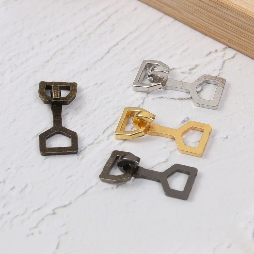 10 Sets 4 Colors Metal Parts Diy Dolls Buttons Shoes Accessories Belt Buckle  Bags Buckles