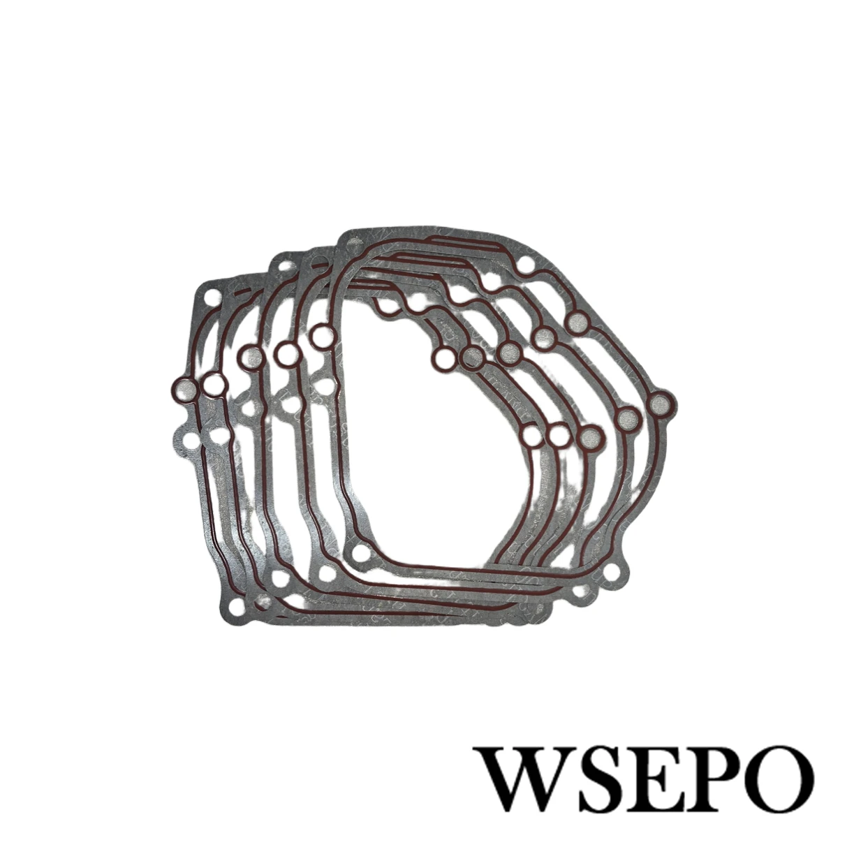 5XPCS Side Cover Gasket (06 Mounting Hole Type) With Seal Line Fits 168F GX160 GX200 170F Clone 5.5HP 7HP Performance Engine