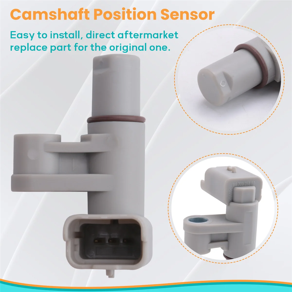 N32R_9670925880 Car Camshaft Position Sensor Phase Sensor for Peugeot 307 308 408 19208W