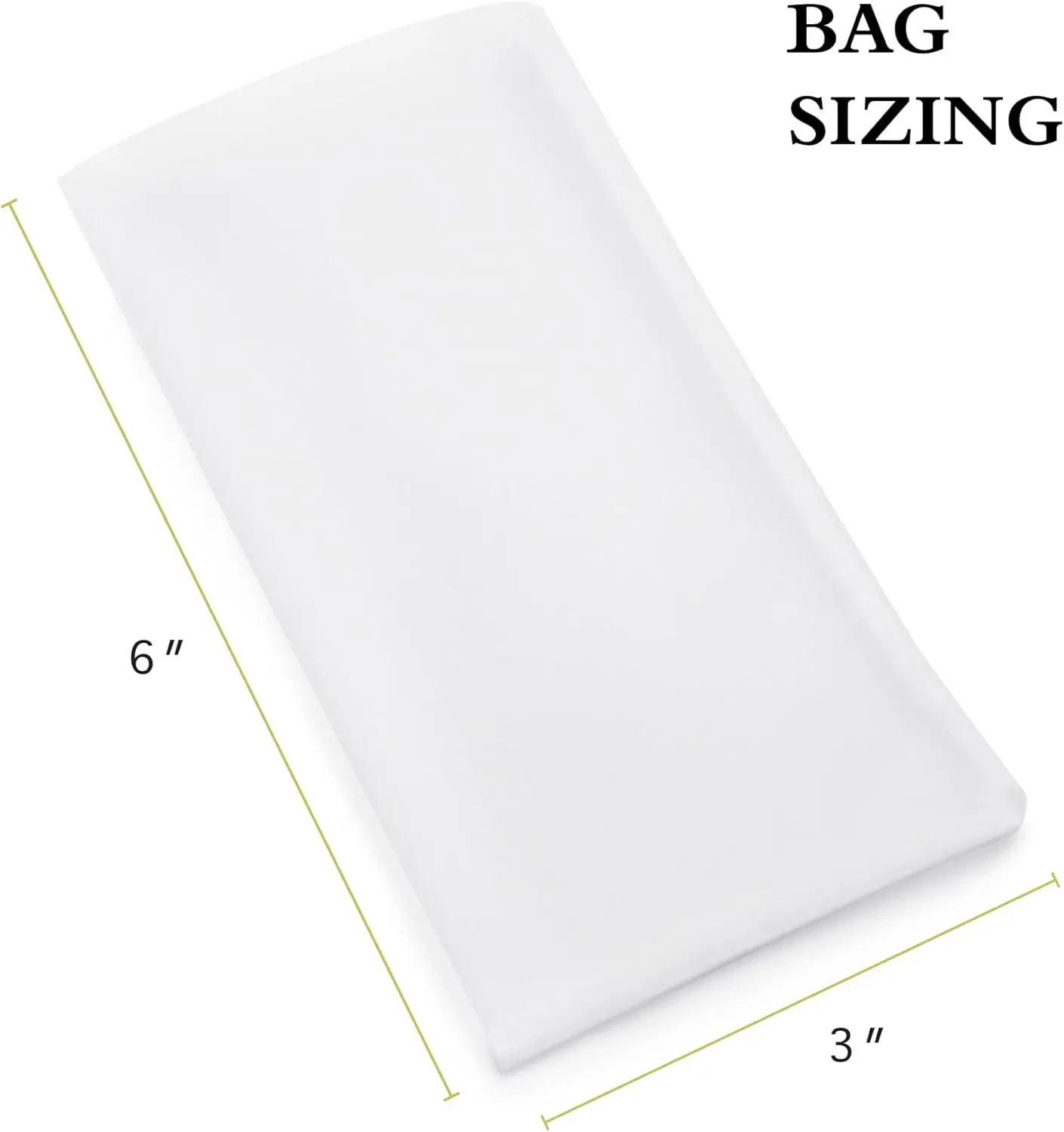 2x4'', 2.5x4.5'' 3x6 Inch Premium Nylon Rosin Press Filter Bags Tea Filter Bags with Clear Packing Card All Micron Size 25-220um