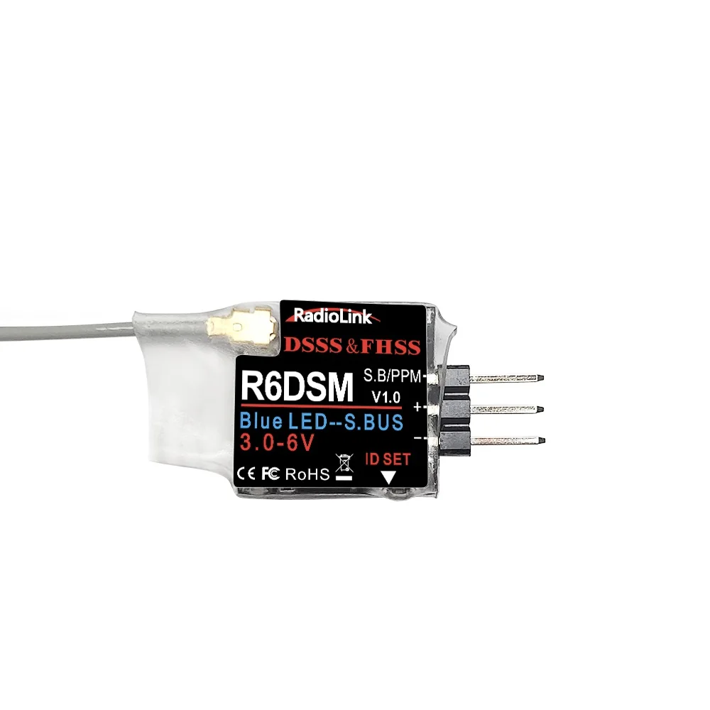 Radiolink mini osd R12DSM R6DS R9DS R8FM R8EF R8FM R6DSM R6FG R8SM R7FG SUI04 R4FGM Rc Receiver 2.4G Signal for RC Transmitter