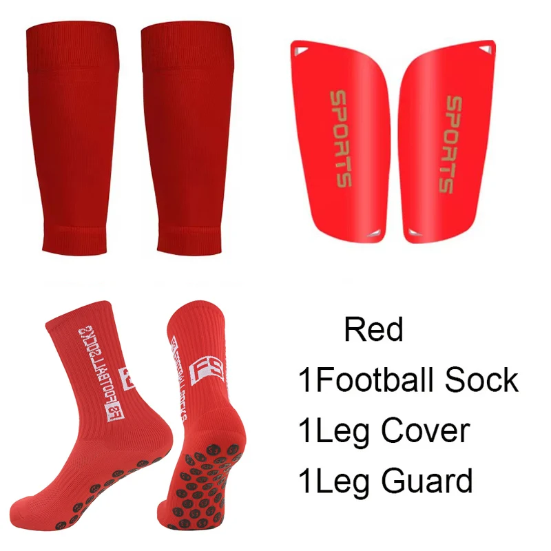 3 pares conjunto anti deslizamento meias de futebol para homens esportes ao ar livre aperto meias de futebol caneleiras caneleiras de futebol meias guarda mangas