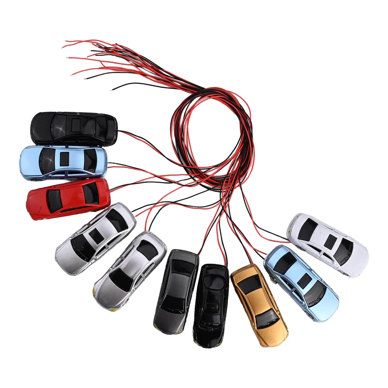 Model Trains Model Car Train Random Style Toys 10 Pcs 1:87~1:100 45mm(L) X 16mm(W) X 11mm(H) Gifts Random Color