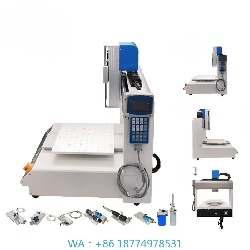 Glue Dispenser Dispensing Machine Robot 3 Axis Desktop Liquid Silicone Uv Epoxy Resin Adhesive Cnc Automatic