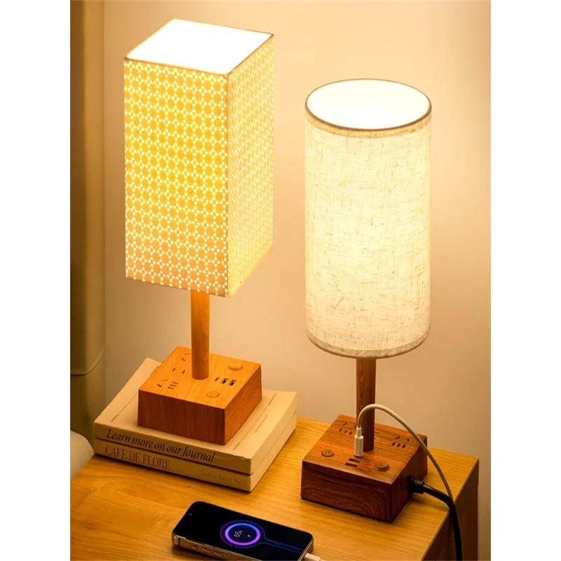 

Ретро имитация дерева, цветочный настольный светильник, прикроватная лампа, средневековый элитный атмосферный светильник для гостиной, спальни, ценный ночник