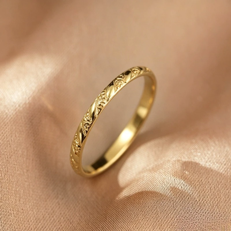 Simple daily ladies' rings suitable for work, dates, birthdays, ladies' jewelry gifts