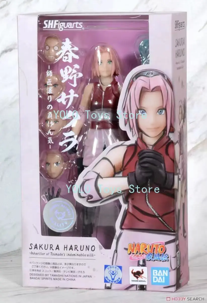 

Фигурка Bandai SHF Naruto Shippuden Sakura Haruno 2.0 Sakura, подвижная, в наличии